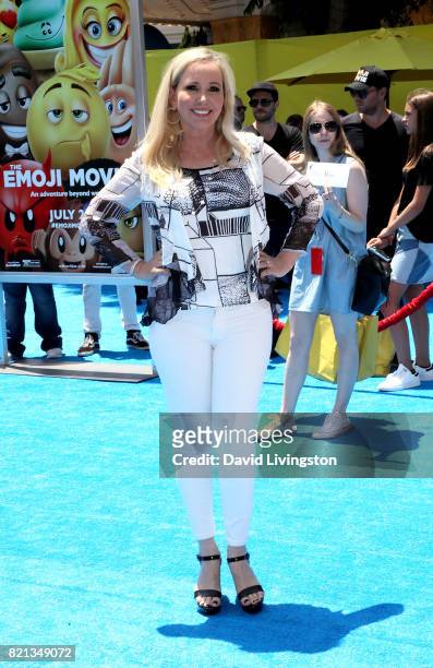 Television personality Shannon Beador attends the premiere of Columbia Pictures and Sony Pictures Animation's "The Emoji Movie" at Regency Village...