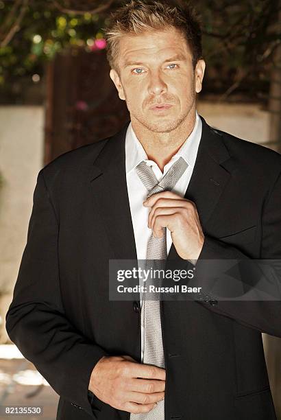 Actor Kenny Johnson poses for a portrait session in Los Angeles for Self Assignment on May 31, 2008.