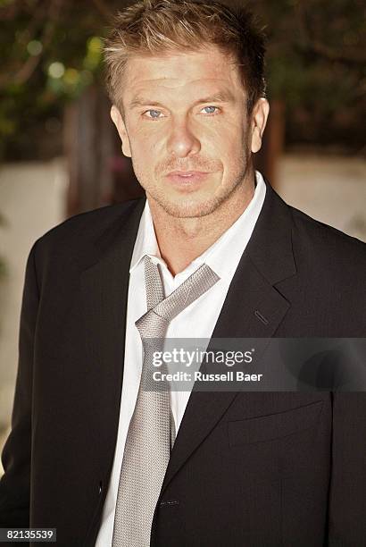 Actor Kenny Johnson poses for a portrait session in Los Angeles for Self Assignment on May 31, 2008.