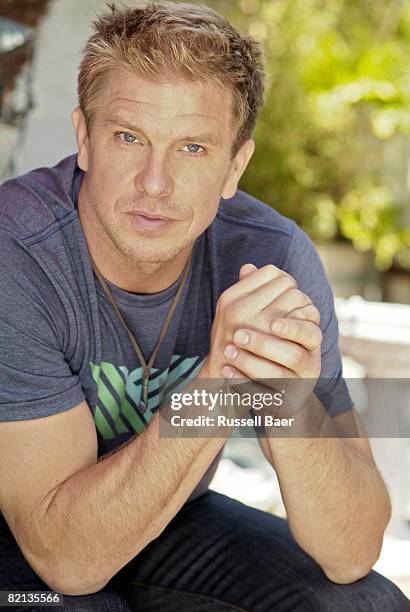 Actor Kenny Johnson poses for a portrait session in Los Angeles for Self Assignment on May 31, 2008.