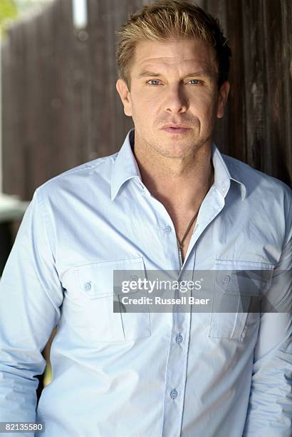 Actor Kenny Johnson poses for a portrait session in Los Angeles for Self Assignment on May 31, 2008.