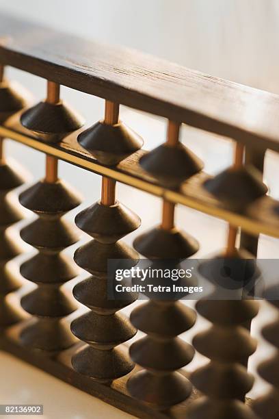 close up of abacus - accounting abacus stock pictures, royalty-free photos & images