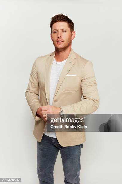 Actor Jensen Ackles from CW's 'Supernatural' poses for a portrait during Comic-Con 2017 at Hard Rock Hotel San Diego on July 21, 2017 in San Diego,...