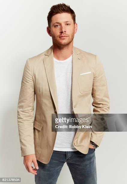 Actor Jensen Ackles from CW's 'Supernatural' poses for a portrait during Comic-Con 2017 at Hard Rock Hotel San Diego on July 21, 2017 in San Diego,...