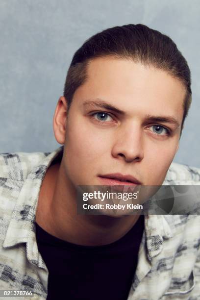 Actor Alex Hogh Andersen from History's 'Vikings' poses for a portrait during Comic-Con 2017 at Hard Rock Hotel San Diego on July 21, 2017 in San...