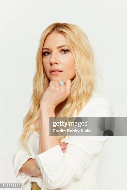 Actress Katheryn Winnick from History's 'Vikings' poses for a portrait during Comic-Con 2017 at Hard Rock Hotel San Diego on July 21, 2017 in San...