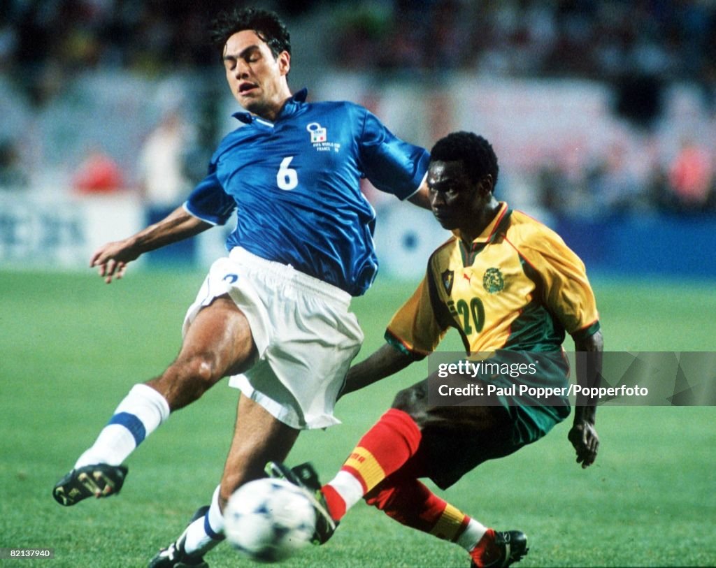 June 1998 World Cup Finals, Montpellier, France, 17th JUNE 1998, Italy 3 v ...