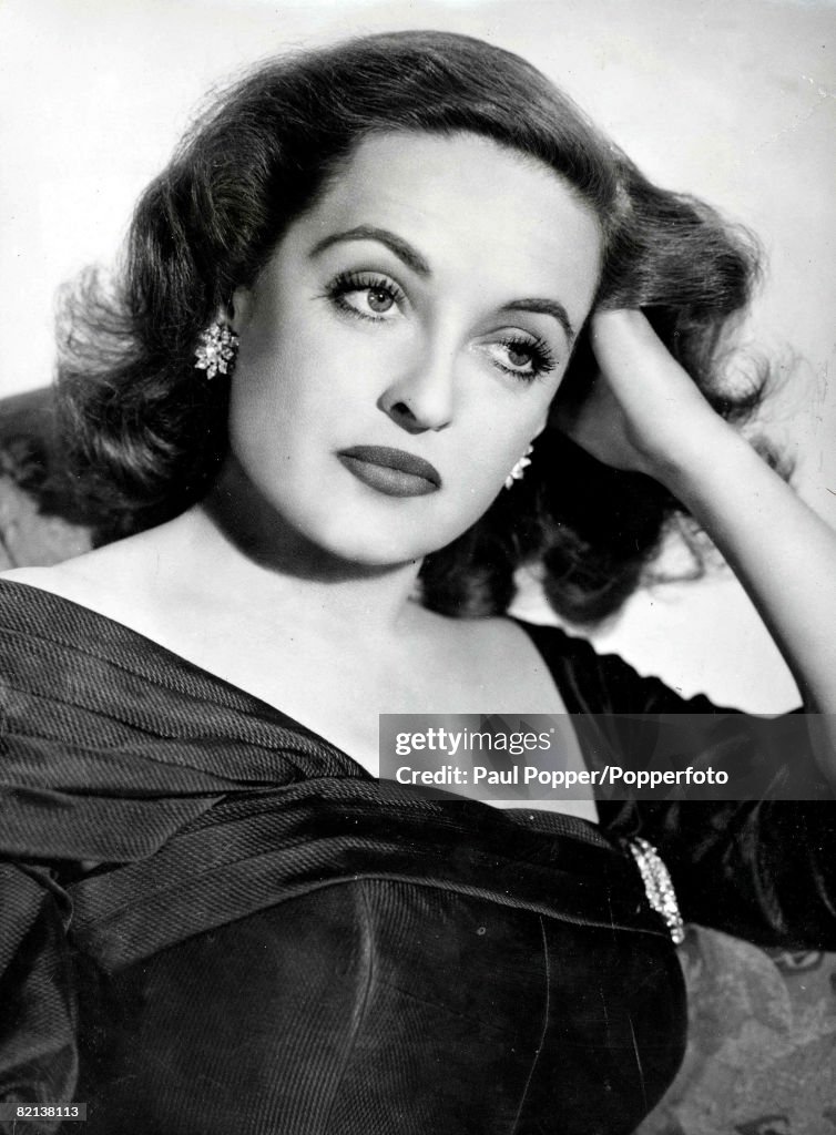 Volume 2, Page 102, Picture 6, 1950, A portrait of American Actress, Bette Davis from the film "All about Eve"