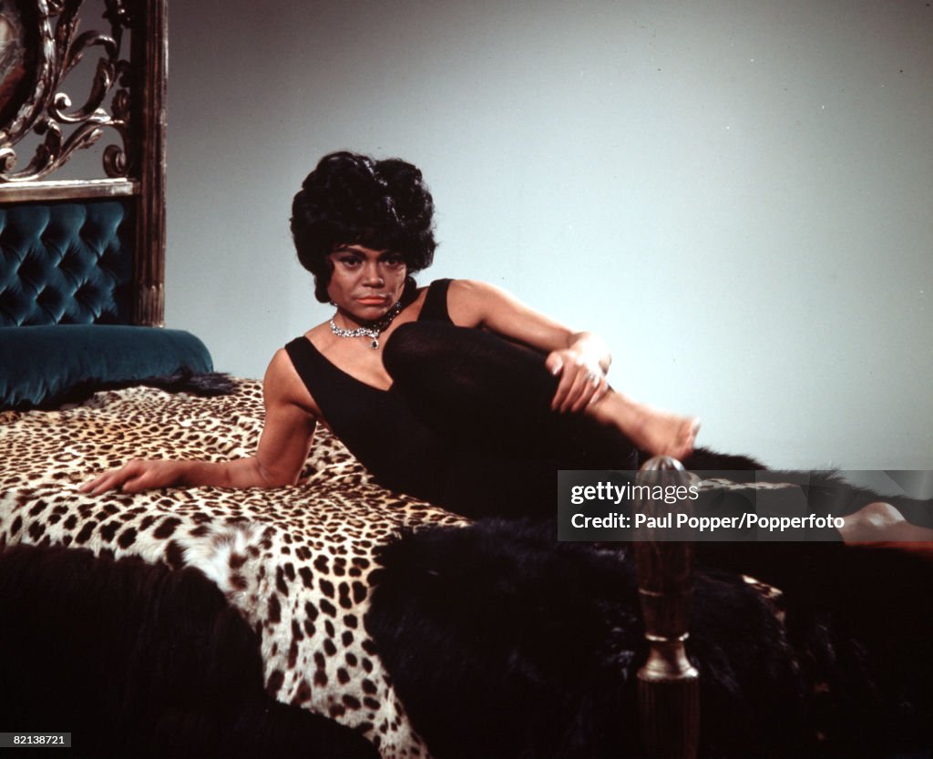 Circa 1960's, American singer and actress Eartha Kitt