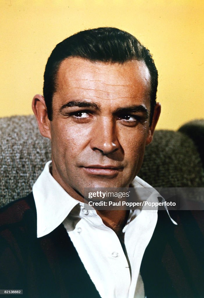 Cinema Personalities, pic: circa 1960's, Scottish actor Sean Connery, born 1930, who found fame as the British secret agent 007 James Bond