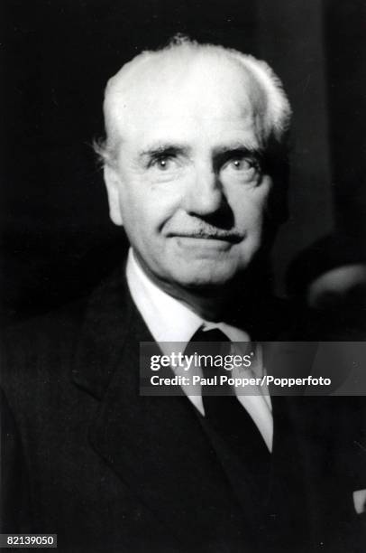 Political Personalities, Spain, pic: circa 1960, Ramon Serrano Suner, who was Spain's Minister of the Interior and by 1940 Foreign Minister in...