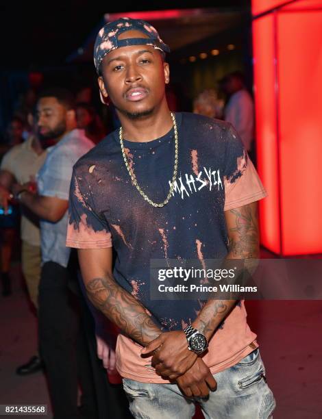 Ferrari Simmons attends Meek Mill Album release Party for "Wins and Losses" at Compound on July 23, 2017 in Atlanta, Georgia.