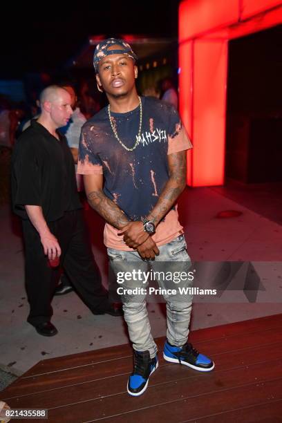 Ferrari Simmons attends Meek Mill Album release Party for "Wins and Losses" at Compound on July 23, 2017 in Atlanta, Georgia.