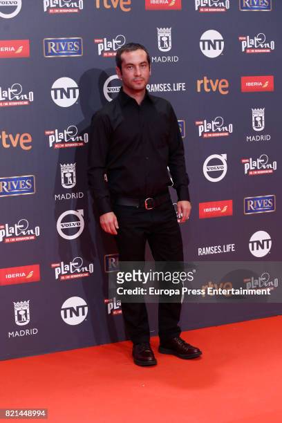 Diego Gracia attends Platino Awards 2017 at La Caja Magica on July 22, 2017 in Madrid, Spain.