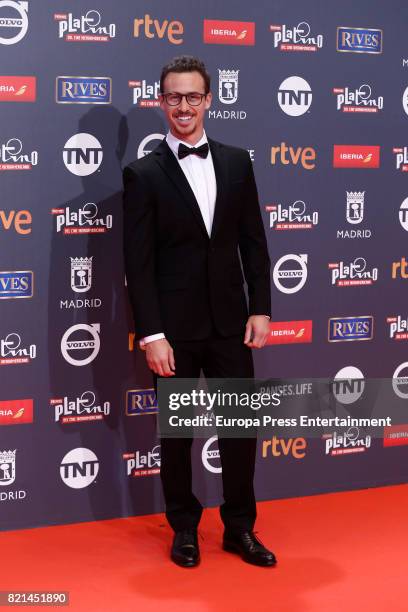 Bruno Ascenzo attends Platino Awards 2017 at La Caja Magica on July 22, 2017 in Madrid, Spain.