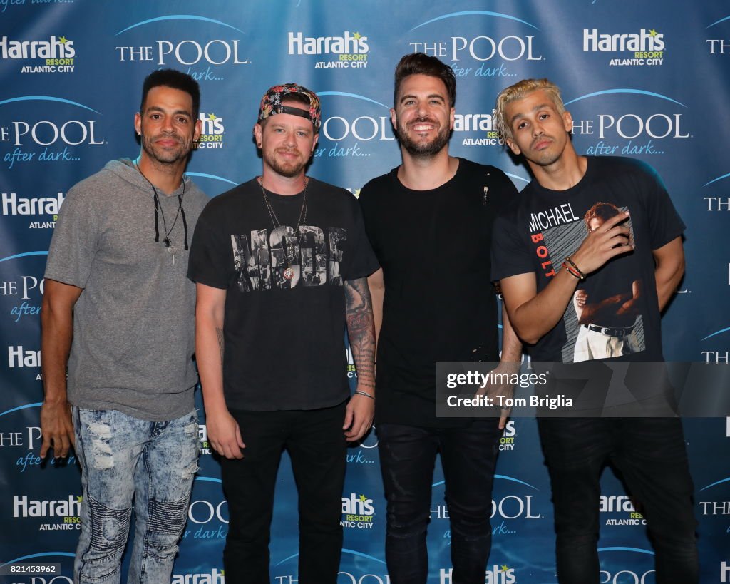 Brody Jenner, Ryan Caberera & O-Town Host The Pool After Dark