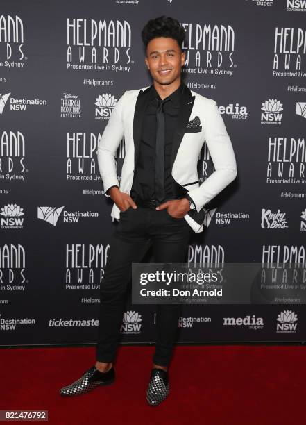 Barry Conrad arrives ahead of the 17th Annual Helpmann Awards at Lyric Theatre, Star City on July 24, 2017 in Sydney, Australia.