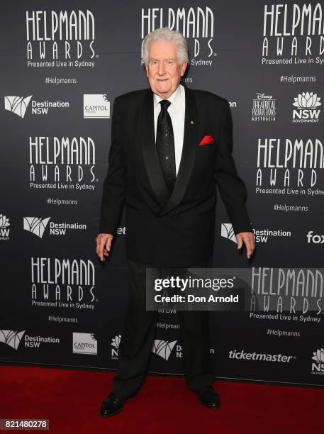 Kevin Jacobson arrives ahead of the 17th Annual Helpmann Awards at Lyric Theatre, Star City on July 24, 2017 in Sydney, Australia.