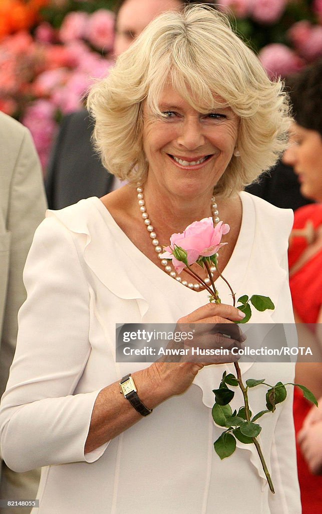 Prince Charles and Camilla Visit Sandringham Flower Show2