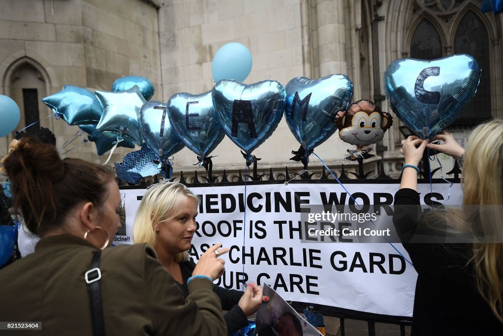 Parents Of Charlie Gard Withdraw Their Legal Application
