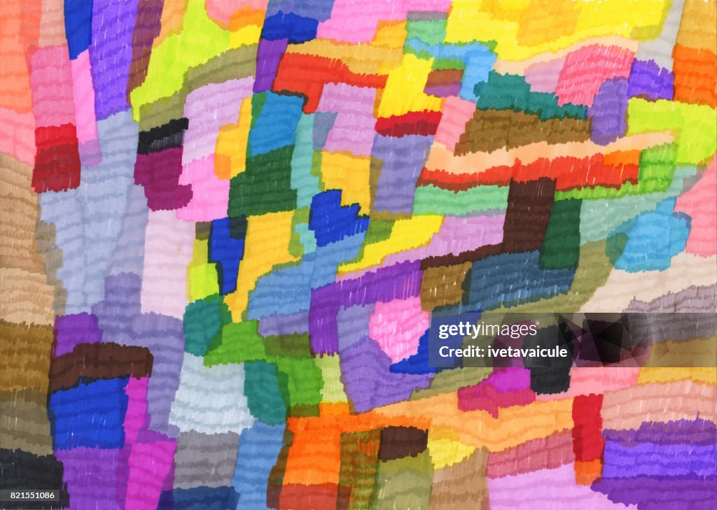 Colourful abstract pattern background