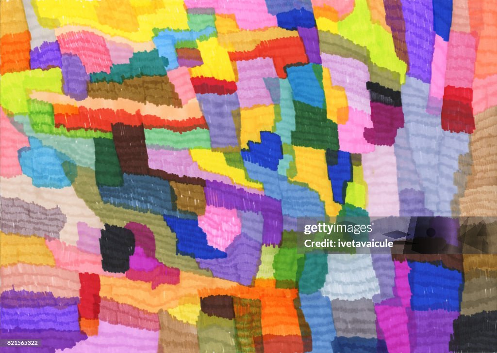 Colourful abstract pattern background