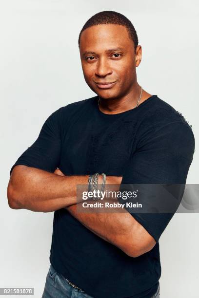 Actor David Ramsey from CW's 'Arrow' poses for a portrait during Comic-Con 2017 at Hard Rock Hotel San Diego on July 22, 2017 in San Diego,...