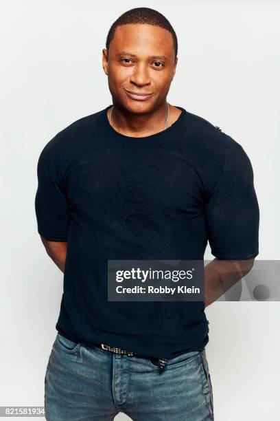 Actor David Ramsey from CW's 'Arrow' poses for a portrait during Comic-Con 2017 at Hard Rock Hotel San Diego on July 22, 2017 in San Diego,...