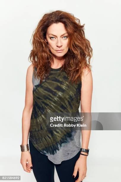 Actress Michelle Gomez from BBC America's 'Doctor Who' poses for a portrait during Comic-Con 2017 at Hard Rock Hotel San Diego on July 22, 2017 in...