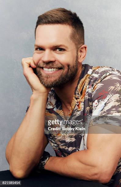 Actor Wes Chatham from Syfy's 'The Expanse' poses for a portrait during Comic-Con 2017 at Hard Rock Hotel San Diego on July 22, 2017 in San Diego,...