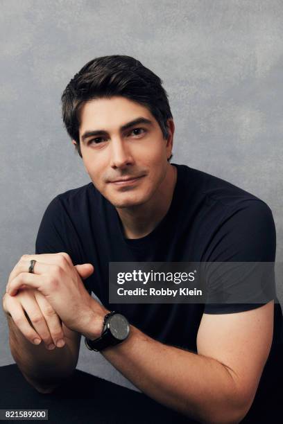 Actor Brandon Routh from CW's 'Legends of Tomorrow' poses for a portrait during Comic-Con 2017 at Hard Rock Hotel San Diego on July 22, 2017 in San...