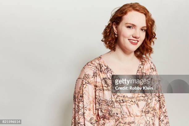Actress Shannon Purser from Netflix's 'Stranger Things' poses for a portrait during Comic-Con 2017 at Hard Rock Hotel San Diego on July 22, 2017 in...