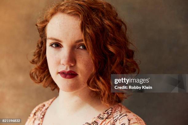 Actress Shannon Purser from Netflix's 'Stranger Things' poses for a portrait during Comic-Con 2017 at Hard Rock Hotel San Diego on July 22, 2017 in...