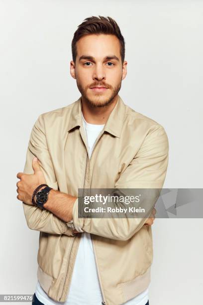 Actor Chris Wood from CW's 'Supergirl' poses for a portrait during Comic-Con 2017 at Hard Rock Hotel San Diego on July 22, 2017 in San Diego,...