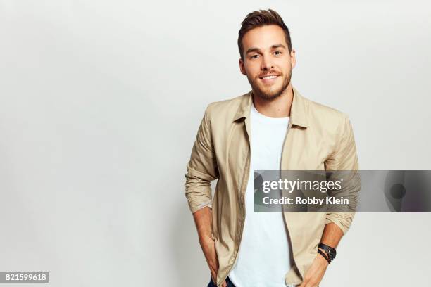 Actor Chris Wood from CW's 'Supergirl' poses for a portrait during Comic-Con 2017 at Hard Rock Hotel San Diego on July 22, 2017 in San Diego,...