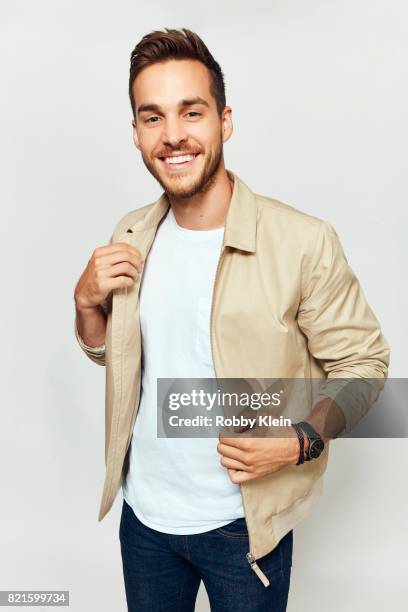 Actor Chris Wood from CW's 'Supergirl' poses for a portrait during Comic-Con 2017 at Hard Rock Hotel San Diego on July 22, 2017 in San Diego,...