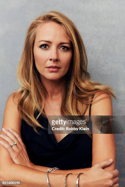 Actress Amy Acker from FOX's 'The Gifted' poses for a portrait during Comic-Con 2017 at Hard Rock Hotel San Diego on July 22, 2017 in San Diego,...