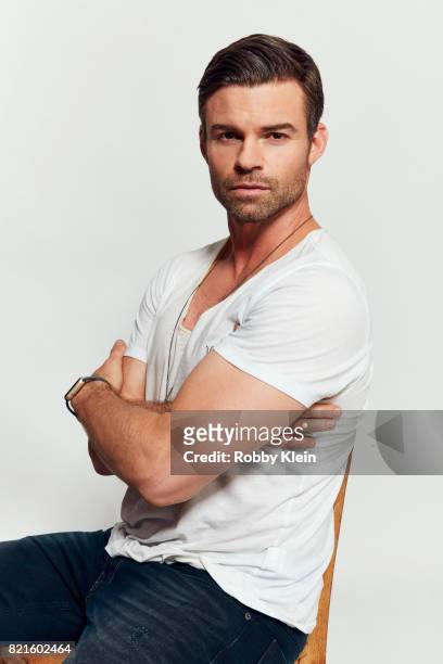 Actor Daniel Gillies from CW's 'The Originals' poses for a portrait during Comic-Con 2017 at Hard Rock Hotel San Diego on July 22, 2017 in San Diego,...
