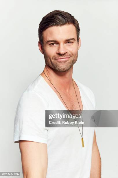 Actor Daniel Gillies from CW's 'The Originals' poses for a portrait during Comic-Con 2017 at Hard Rock Hotel San Diego on July 22, 2017 in San Diego,...