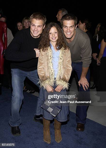 George Stults, MacKenzie Rosman and Geoff Stults