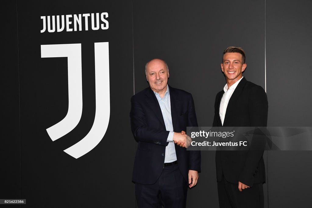 Juventus Unveils New Signing Federico Bernardeschi