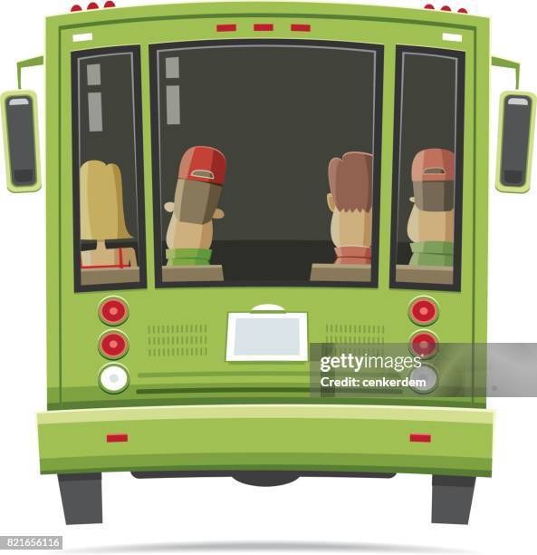 Bus Backing Passenger Bus Cartoon Photos and Premium High Res Pictures - Getty Images