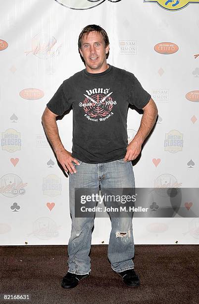 Dennis McCoy attends the First Annual All In For CP Celebrity No Limit Texas Hold-Em Tournament benefiting the One Step closer Foundation at the...