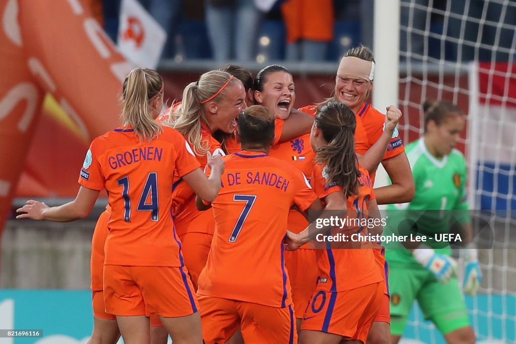 Belgium v Netherlands - UEFA Women's Euro 2017: Group A
