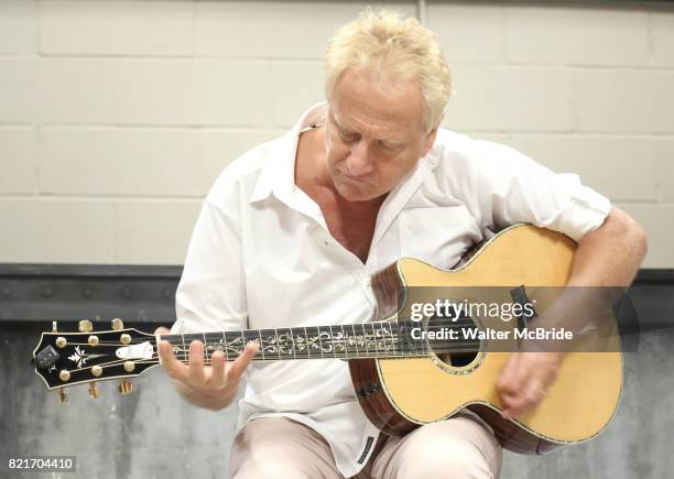 Air Supply band member Graham Russell attends a Wall Premiere musical presention of his show 'A Wall Apart' presented by the New York Musical...