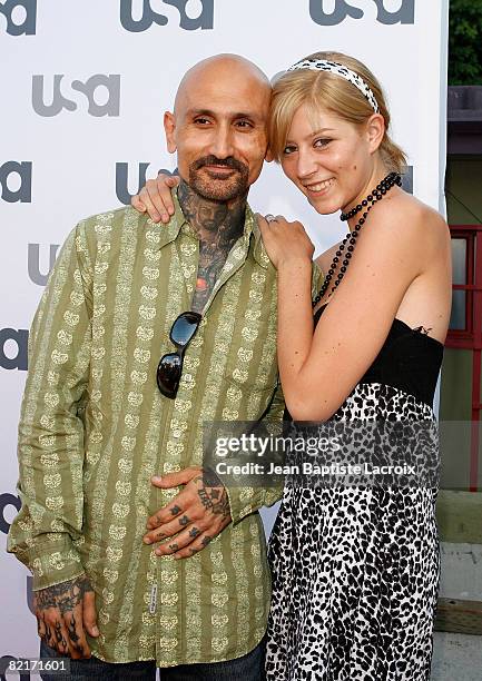 Robert LaSardo attends "Monk" Celebrates 100 Episodes at the Pan e Vino Restaurant on August 3, 2008 in Los Angeles, California.