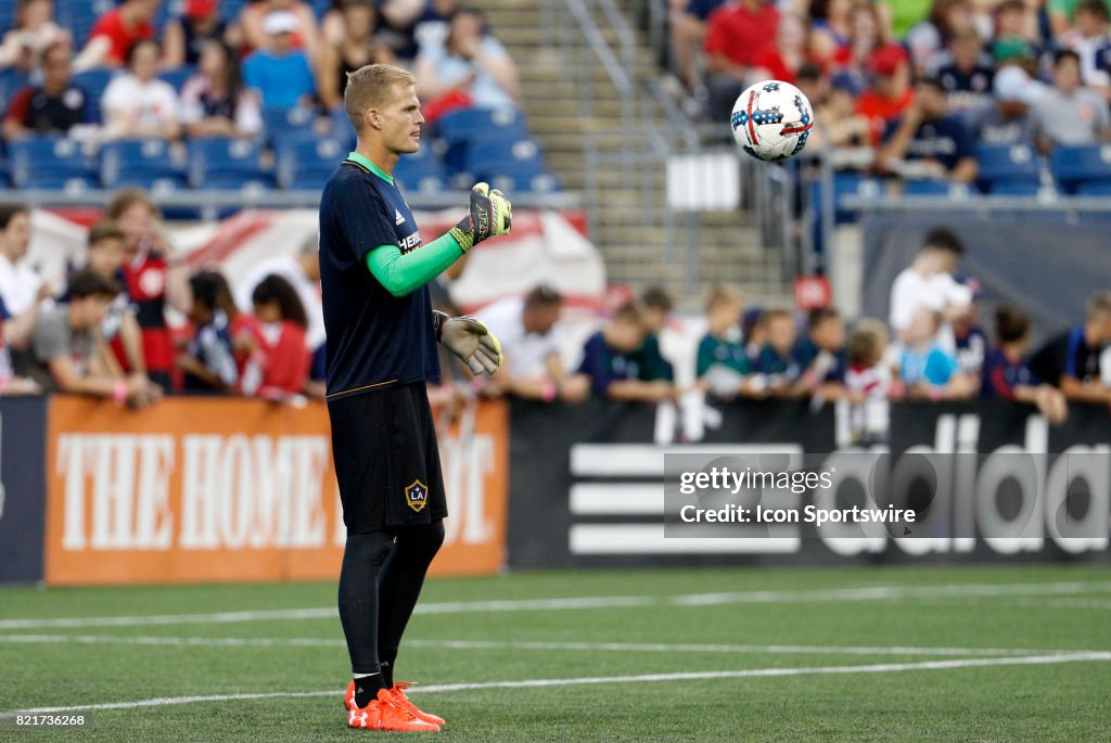 SOCCER: JUL 22 MLS - LA Galaxy at NE Revolution