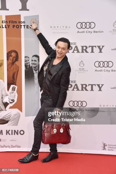 Julian F.M. Stoeckel attends sthe premiere of 'The Party' on July 24, 2017 in Berlin, Germany.