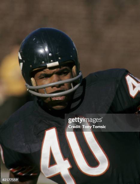 Chicago Bears Hall of Fame running back Gale Sayers in 1969.