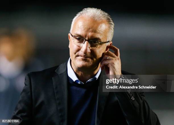 Dorival Junior, head coach of Sao Paulo looks on before the match between Sao Paulo and Gremio for the Brasileirao Series A 2017 at Morumbi Stadium...